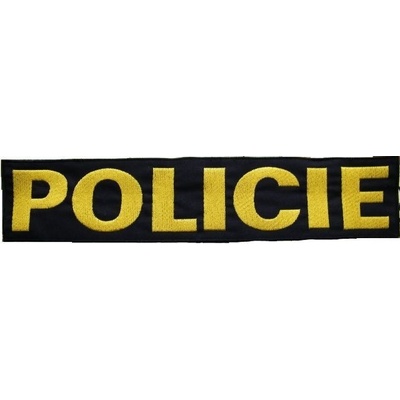 ALFA TACTICAL Nášivka POLICIE suchý zip, 20cm – Zboží Dáma