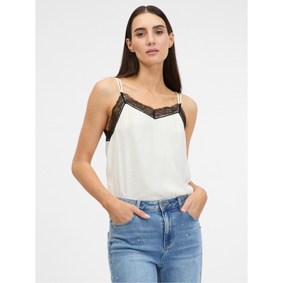 Orsay Кремав дамски топ ORSAY Orsay | Byal | ЖЕНИ | XS