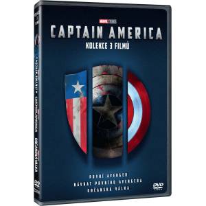 MagicBox Captain America kolekce 1. -3. - 3DVD (057415)