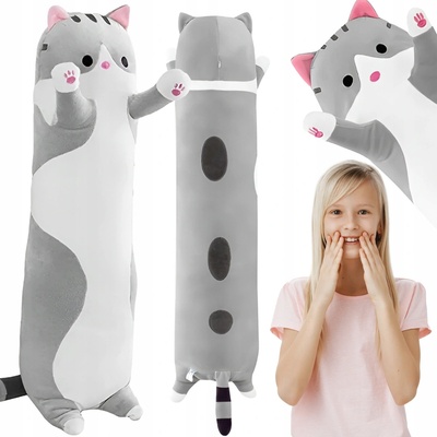 click4TOYS Mačiatko sivá 70cm