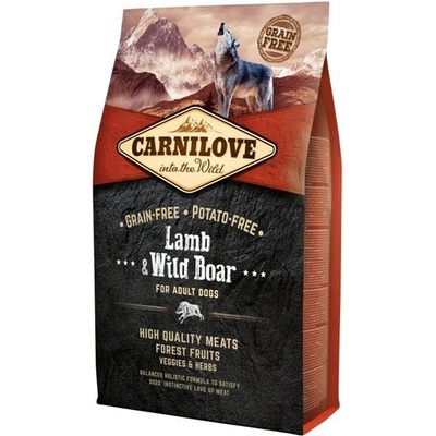 Carnilove Adult Dog Lamb & Wild Boar 4 kg