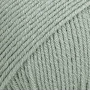 DROPS Design Cotton Merino Uni Colour 29 Sea Green Плетива прежда (105129)