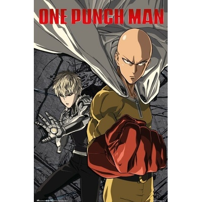 Plagát, Obraz - One Punch Man - Saitama & Genos, 61 × 91.5 cm