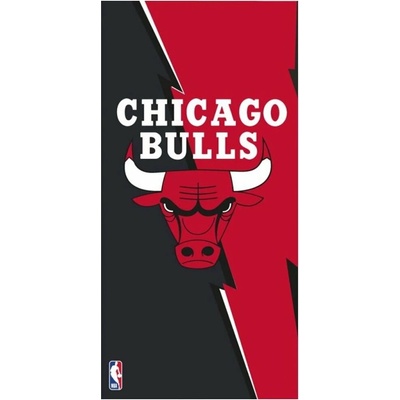 Carbotex bavlnená plážová osuška Chicago Bulls 70 x 170 cm