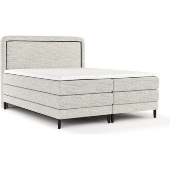 Maison de Reve Светлосиво боксспринг легло 140x200 cm Dove - Maison de Rêve (DOVE140_MDR_B4_MDO481_M18_MDO481_T16_L32)