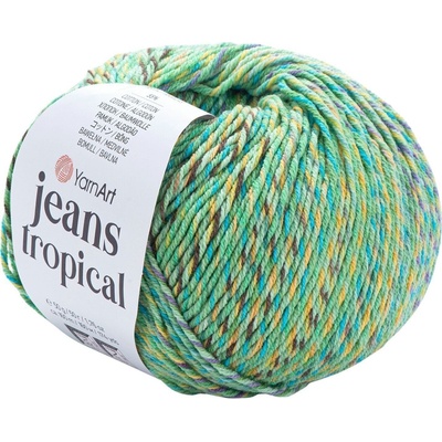 YARNART Jeans Tropical 616 Multi Плетива прежда (Jeans Tropical 616)