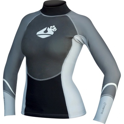 LAVACORE LC EXTREME SHIRT LADY sivá tmavo sivá čierna