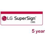 LG Софтуер за signage LG webOS SuperSign CMS, 5 години, SSO-5SLS