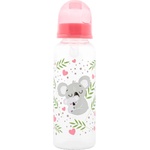 Lorelli Бебешко шише Lorelli Baby Care - Simple, 250 ml, Shell Pink (10200110006) - baby