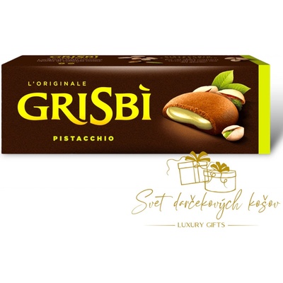 Grisbi sušienky s pistáciovou plnkou 135 g