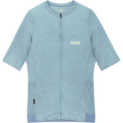 PEdALED Women's Odyssey Delta Jersey Light Blue Dámsky