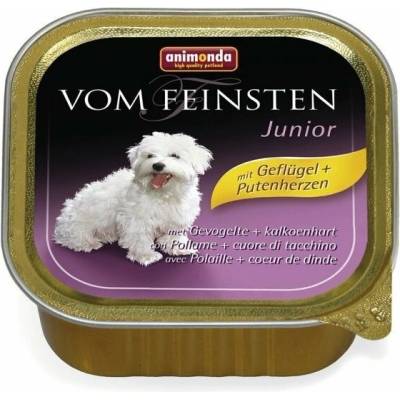 Animonda Vom Feinsten Junior hydinová morčacie srdcia 150 g