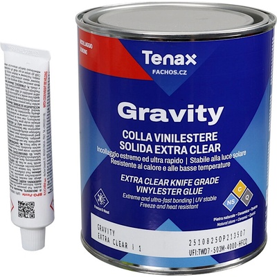 Tenax Gravity rychlé vinylesterové lepidlo na lepení keramiky a kamene, 1kg