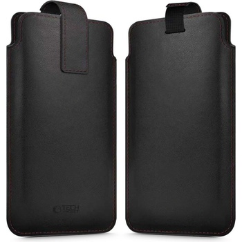 Tech-Protect Универсален калъф за телефон за 6.0 / 6.9 инча от Tech Protect SM65 - Черен / Червен (5906302331994)