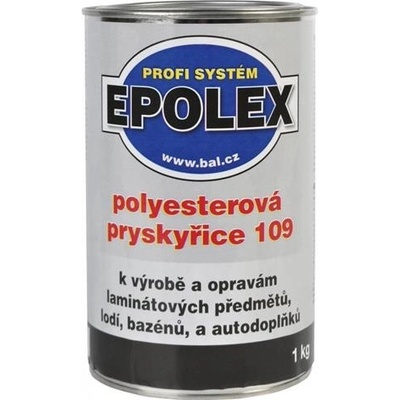 BARVY A LAKY HOSTIVAŘ Epolex polyesterová pryskyřice 109 1kg+iniciátor 30g
