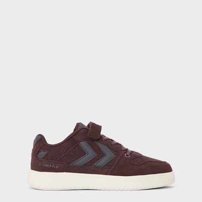 Hummel Маратонки Hummel Kids' Power Suede Low-Top Trainers - Fudge