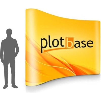 Plotbase Pop Up stena Economy 193x224 cm
