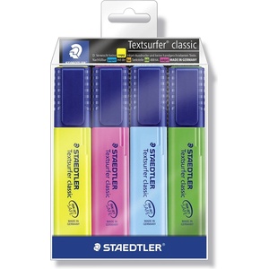 STAEDTLER Маркер Staedtler Textsurfer асортимент (4) (364 WP4)