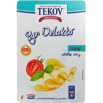 Tekov Syr Delakto údený plátky 100 g