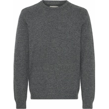 Blend pánsky sveter bhbranko crew knit tmavo sivá