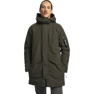 Tenson DUNE PARKA Tmavo zelená Biela