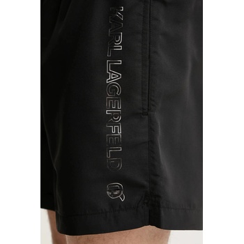 KARL LAGERFELD Плувни шорти Karl Lagerfeld IKON в черно B1M46001 (B1M46001)