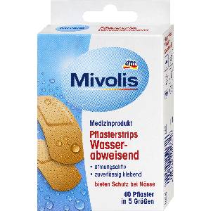 Mivolis Водоустойчиви пластири, 40 бр (1601233)