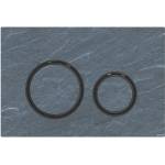 Geberit Бутон за активиране Geberit Sigma21, цвят Slate Mustang, с черен пръстен (115.651.JM.1)