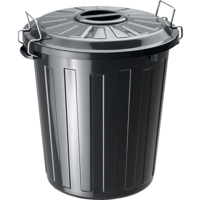 Rotho Odpadkový kôš s vekom a kovovými zámkami MINI POPOLNICA 25 l