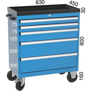 Kocel КОЛИЧКА ЗА ИНСТРУМЕНТИ С 5 ЧЕКМЕДЖЕТА kocel -8105 (8105)