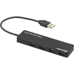Tellur 4-портов Хъб Tellur BASIC USB 2.0 (TLL321041)