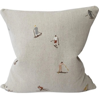 Fine Little Day Ľanová Skiers 48 x 48 cm