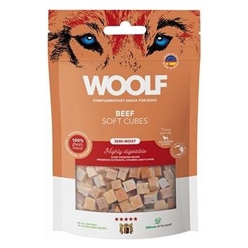 WOOLF pochoutka Soft Cubes Beef 100 g