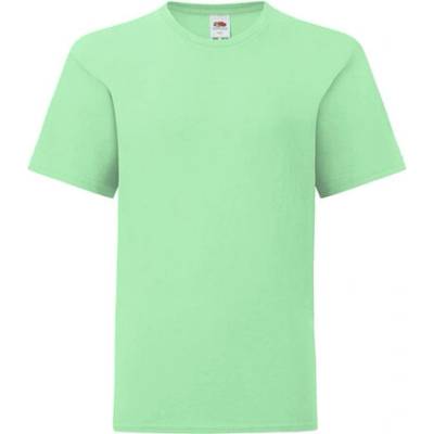 Fruit of the Loom Dětské triko 61-023-0 Neo Mint