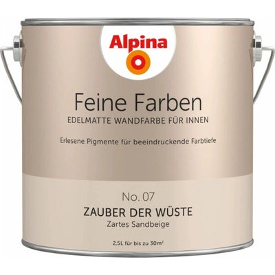 Alpina Fine Colors č. 5 Poets of the Earth® Hnědá elegantní matná 2,5 l