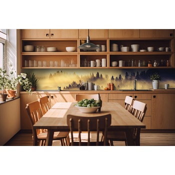 DIMEX ART s. r. o Фототапет за кухня - горски пейзаж 420 x 60 см