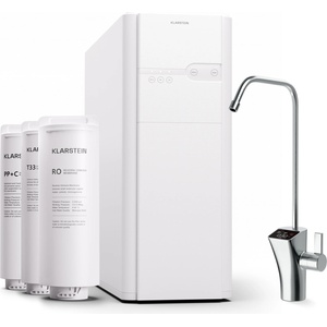 Klarstein PureLine 600, филтрираща система, обратна осмоза, 600 GPD / 2270 литра/ден (WFT1-PureFina600Whit) (WFT1-PureFina600Whit) - klarstein
