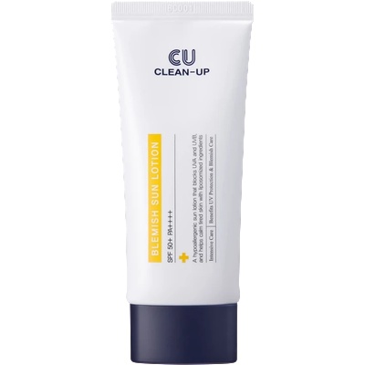 CUSKIN Clean Up Blemish Sun Lotion 50+ PA++++ - Лек слънцезащитен лосион, 60мл