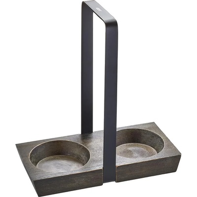 Gefu (Германия) Дървена поставка gefu за мелнички или канистри от серия x-plosion® с дръжка - размер m (gefu 34653)