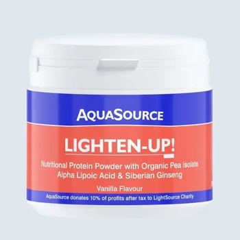 AquaSource АкваСорс Lighten-Up- Хранителна добавка 200g Vanilla (BGLUN200)