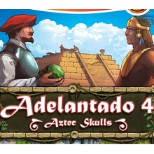 Adelantado 4 Aztec Skulls
