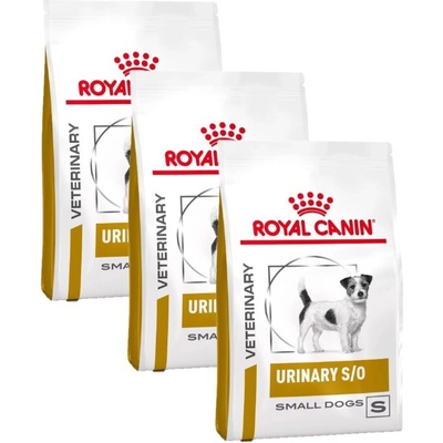 Royal Canin Veterinary Health Nutrition Dog Urinary S/O Small 3 x 8 kg