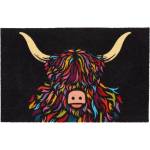 Artsy Mats Изтривалка 40x60 cm Highland Cow - Artsy Doormats (IND6040-HIGHLAND)