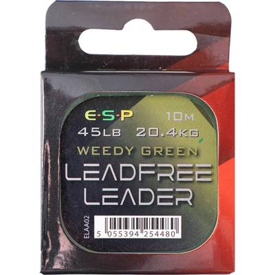 ESP návazcová šňůrka Leadfree Leader Green 45lb 10m