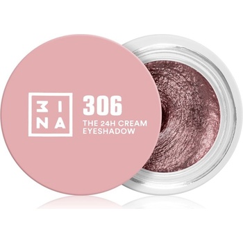 3INA The 24H Cream Eyeshadow krémové oční stíny 306 Light pink 3 ml