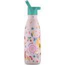 Cool Bottles Dětská nerezová termolahev Kids Sweet Mermaids třívrstvá 350 ml 3D
