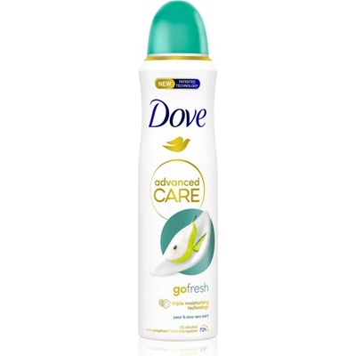 Dove Advanced Care Pear & Aloe deospray 72h 150 ml