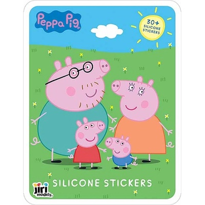 Hra se silikonovými samolepkami prasátko Peppa – Zboží Mobilmania