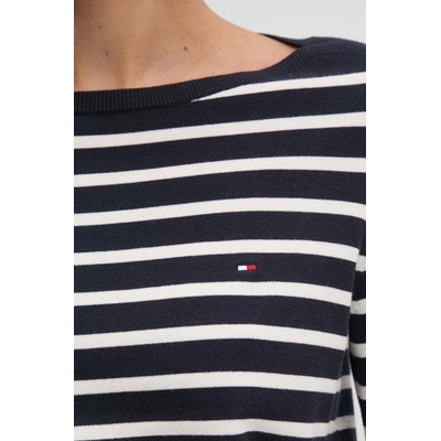 Tommy Hilfiger Пуловер Tommy Hilfiger дамски в синьо от лека материя WW0WW40099 (WW0WW40099)