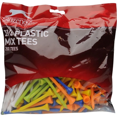 Slazenger Plastic Mix Tees - Multi